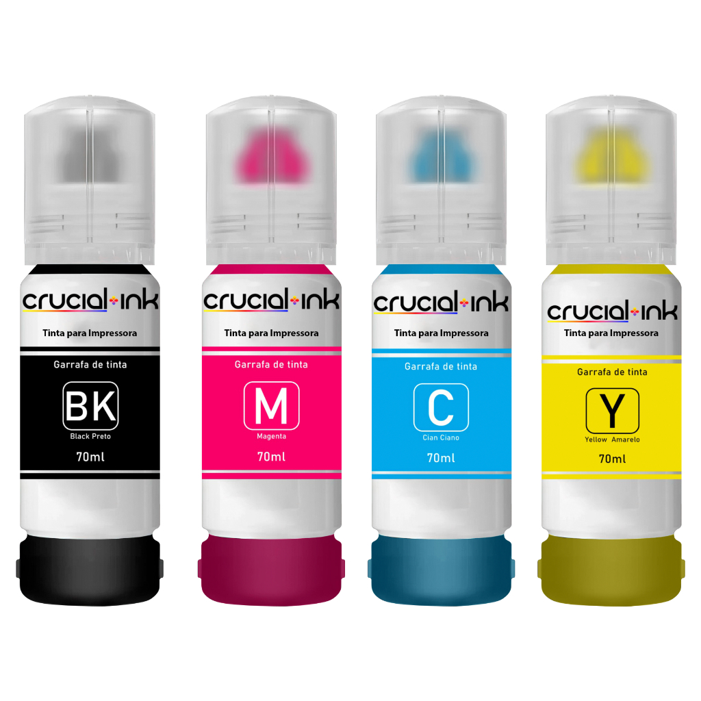 KIT 4 TINTA Para Epson   L3150 L3250 L3110 L3210 L