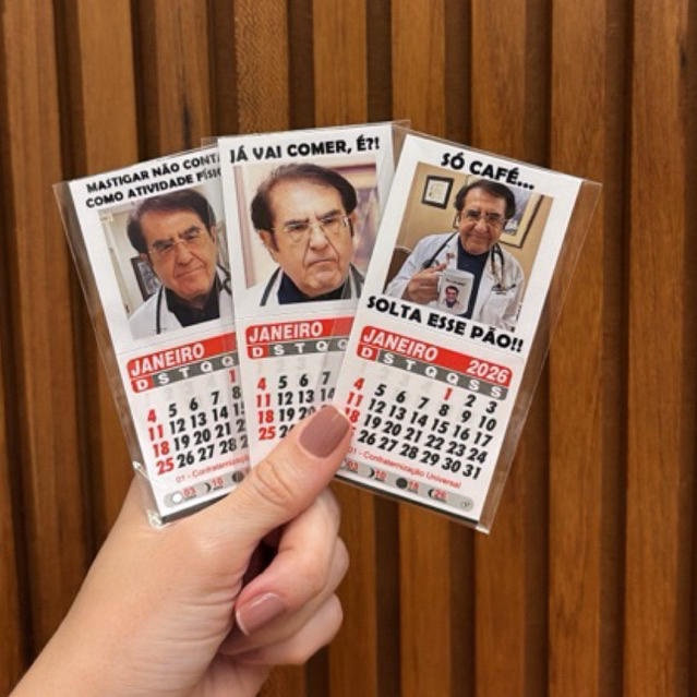 Kit Calendário 2026 – Frases Dr. Now –
