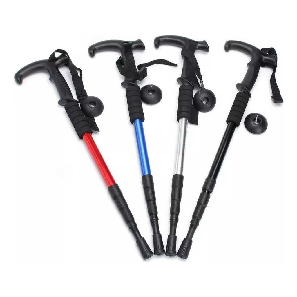 Bengala Bastão Antishock Para Caminhada Trilha Aj