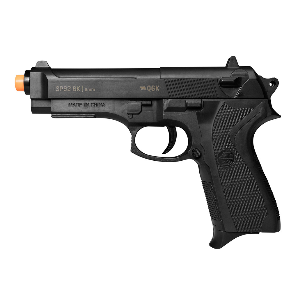 PISTOLA DE AIRSOFT SPRING SP92 6MM QGK