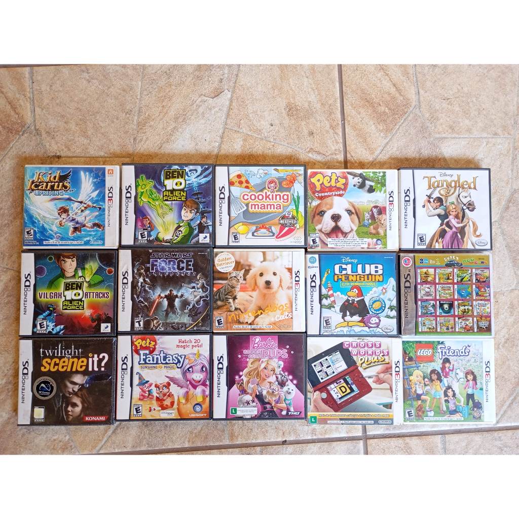 Jogos originais nintendo ds