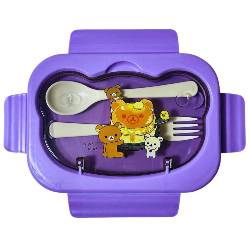 Marmita Infantil com Talheres | Colher e Garfo Inc