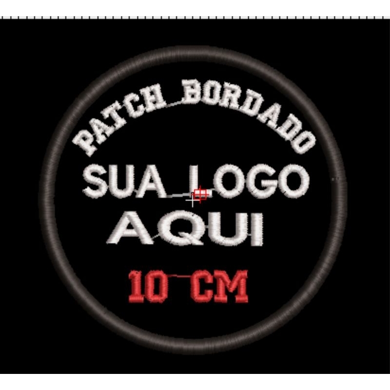 PACTH BORDADO PERSONALIZADO 5cm até 10cm *LEIA A 
