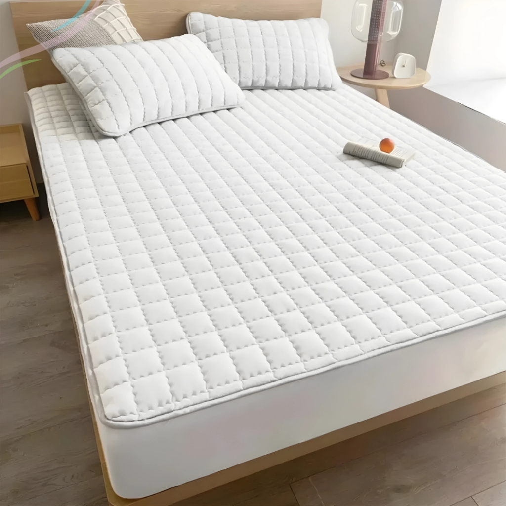 Capa Protetora Impermeável De Colchão Casal Quee