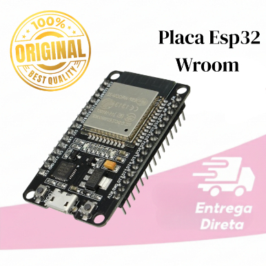 Placa Esp32 30 Pinos soldados – Wifi/bluetoo