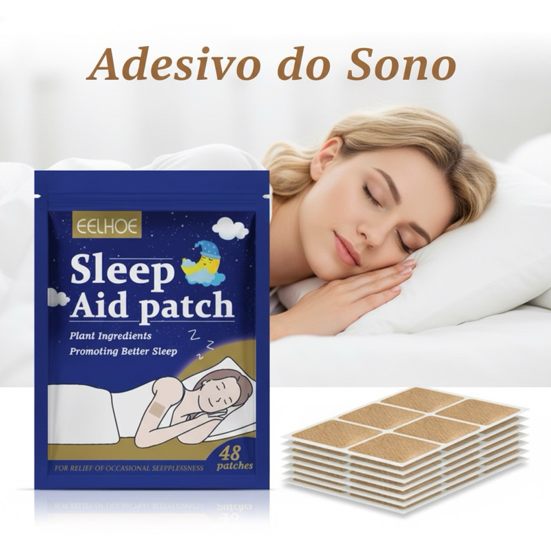 Adesivo do Sono Natural  Relaxamento e Bem-Estar N