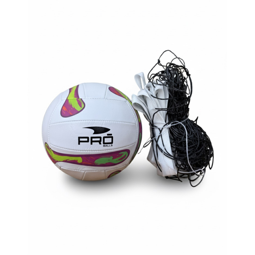 Kit Volei Lazer Completo Bola Volei + Rede + Moch