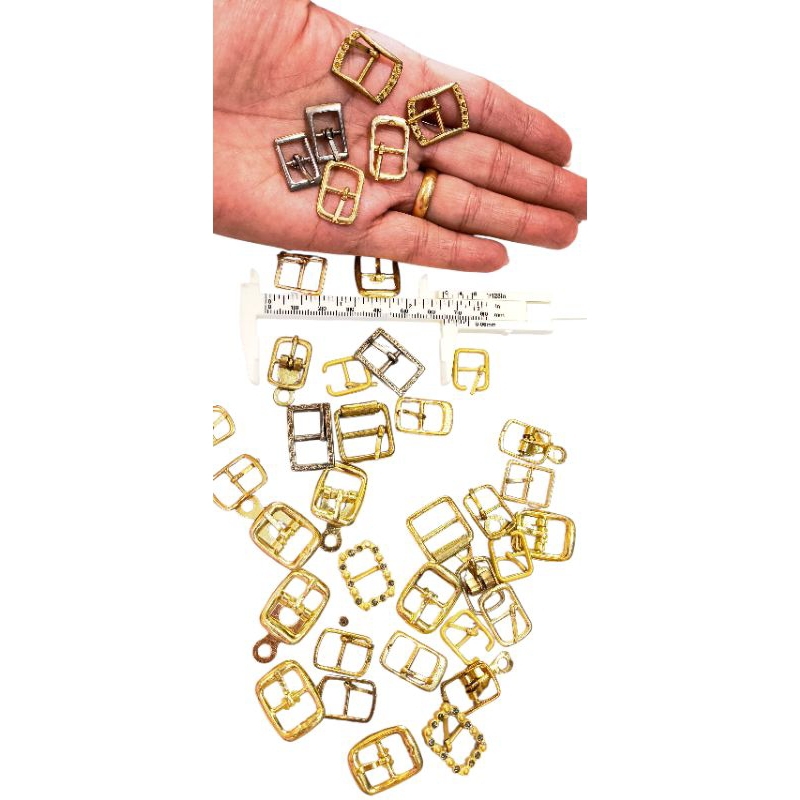 Mix Fivelas metal pequena diversas 20 pares