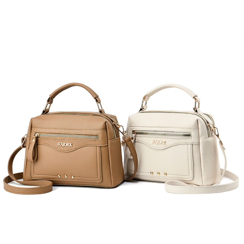 Bolsa Feminina De Couro Com Grande Capacidade, Ide