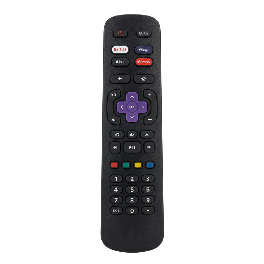 Controle Remoto para TV LED Philco Roku Smart com 
