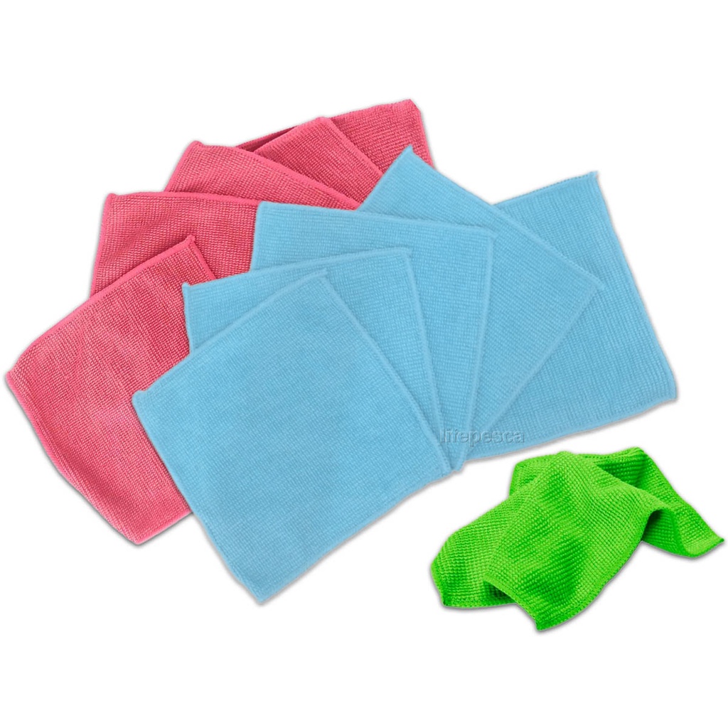 Kit C/ 5 Lenços Mágicos Para limpeza de Lentes &