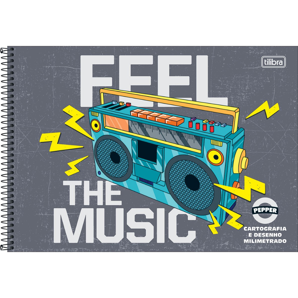 Caderno de Cartografia e Desenho Milimetrado Espir