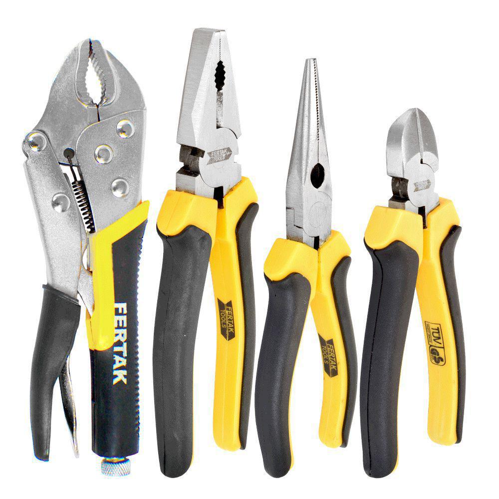 Jogo De Alicate peças Ferramenta Universal Corte 