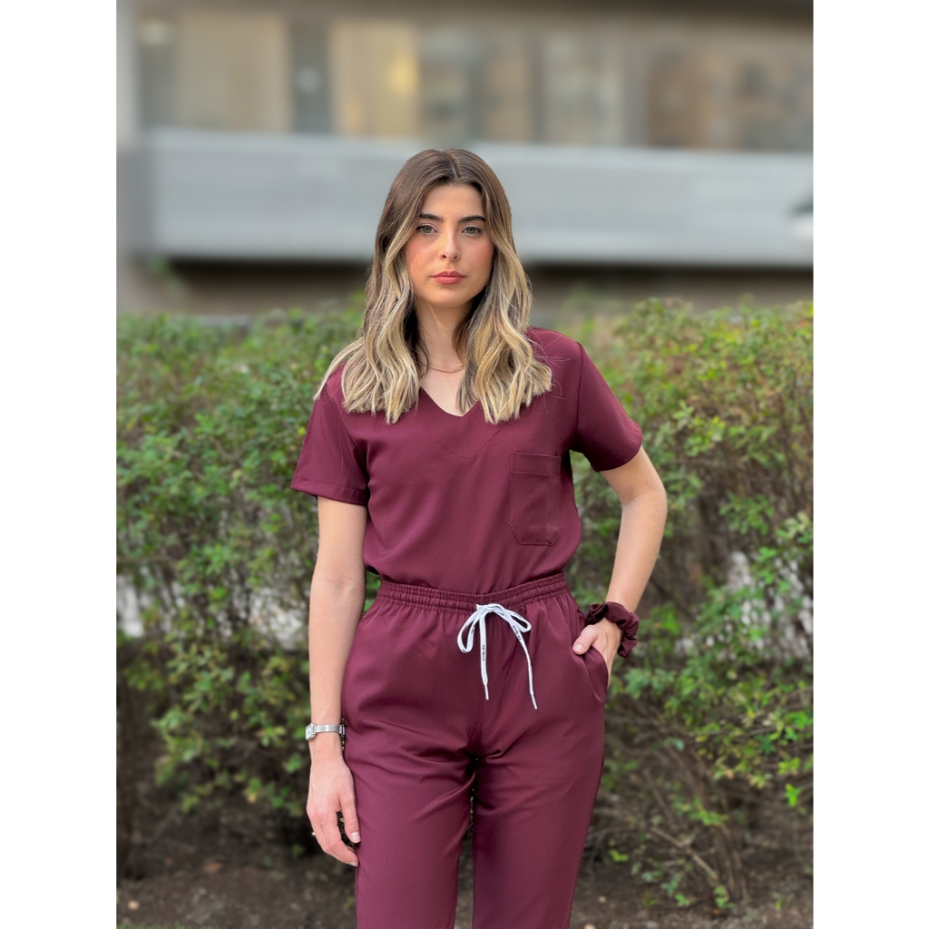 Scrub Pijama Cirúrgico Gabardine Conjunto Feminin