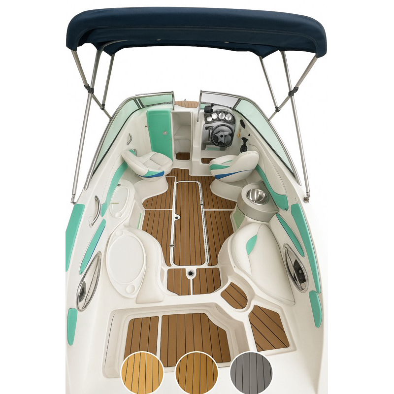 Piso nautico (2.20×1.00) Tipo Teka Eva em pla