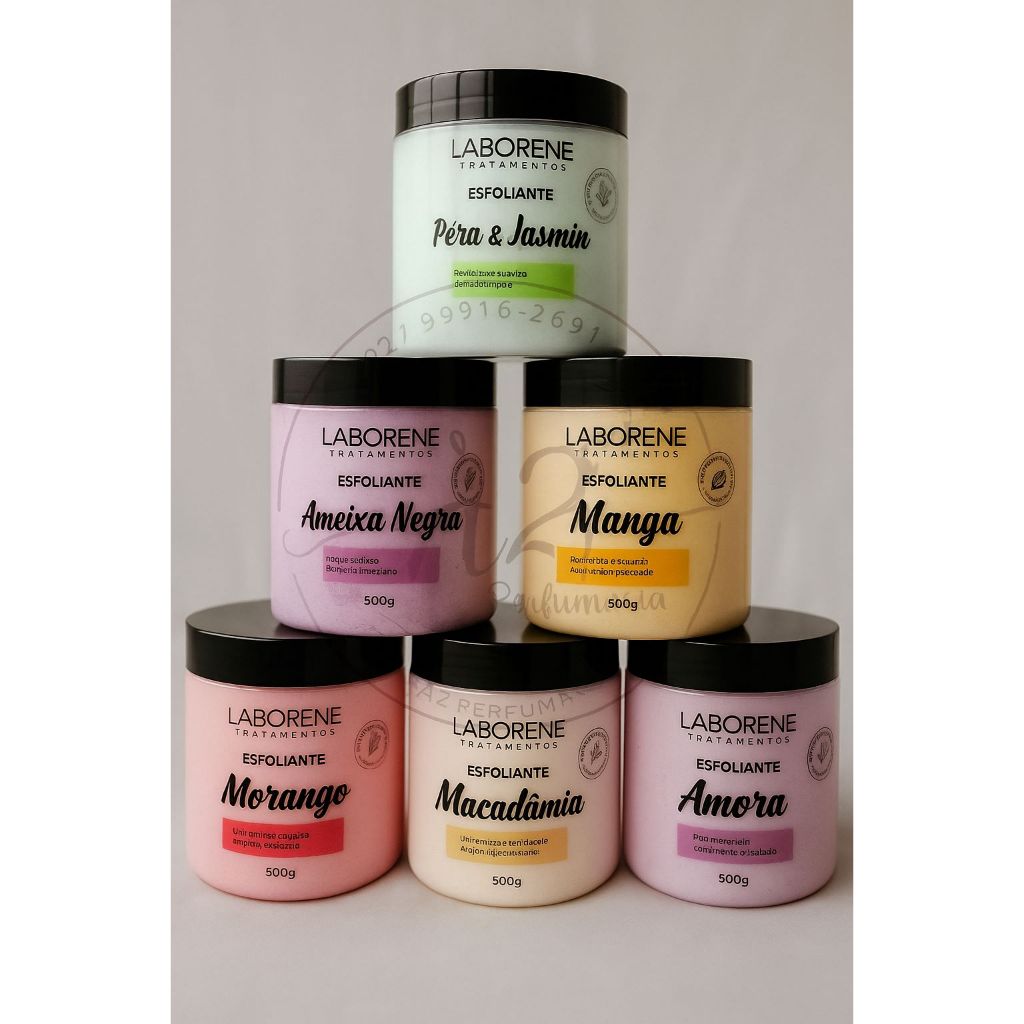 Esfoliante Corpo e Rosto Skincare Laborene 500g Au