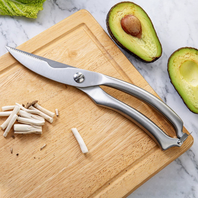 Tesoura Multifuncional Para Corte Alimentos Legume