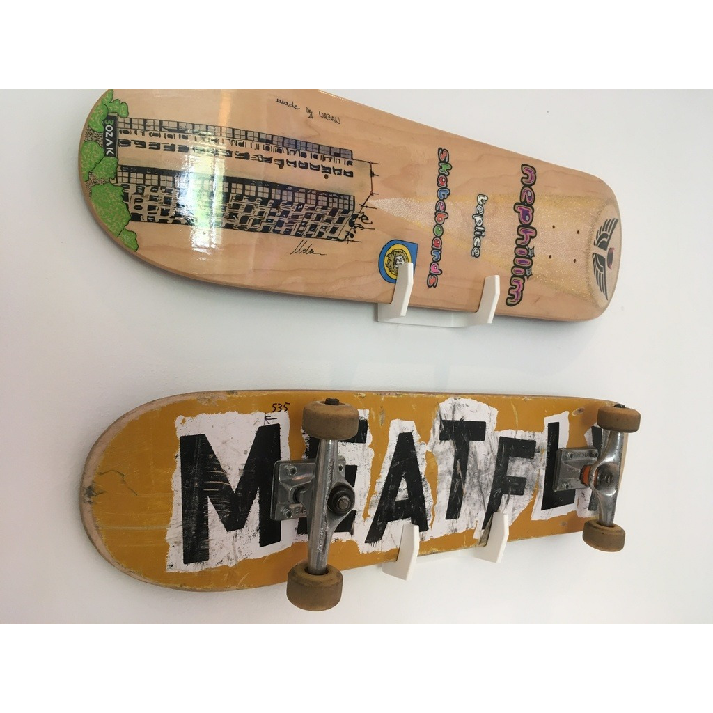 Suporte Parede Para Skate Horizontal Gancho Univer