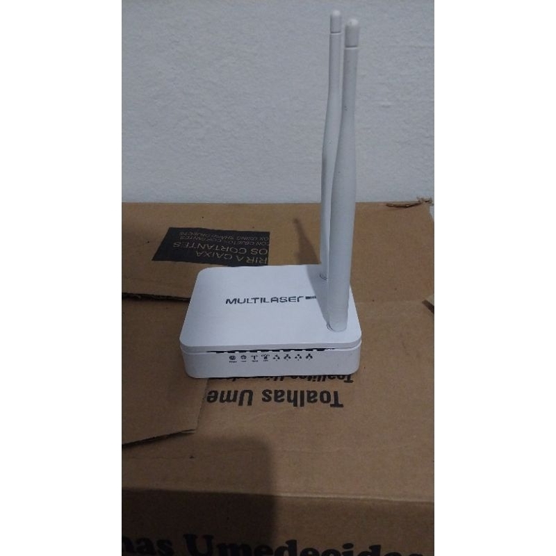 Roteador Multilaser 300mbps com fonte de Energia P