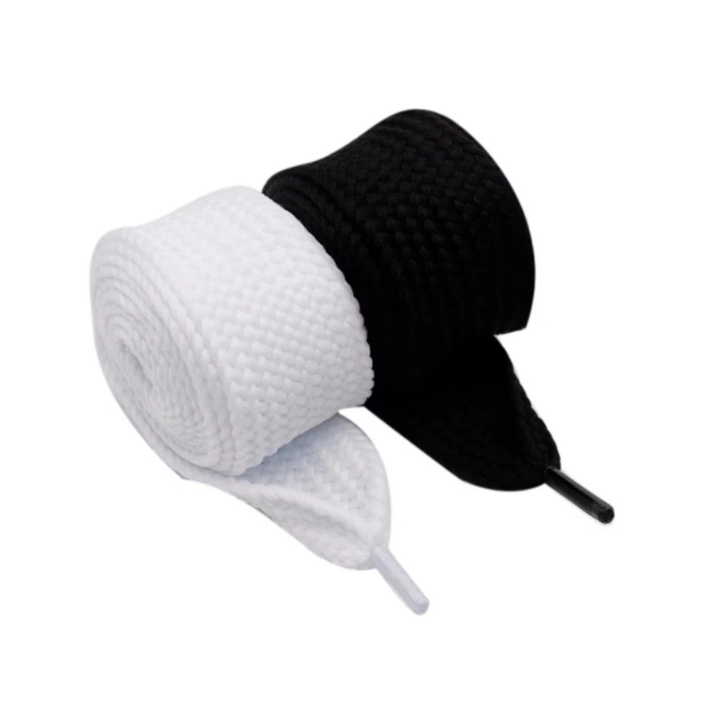 Kit 4 Pares Cadarço Flat Lace Estilo Streetwear B