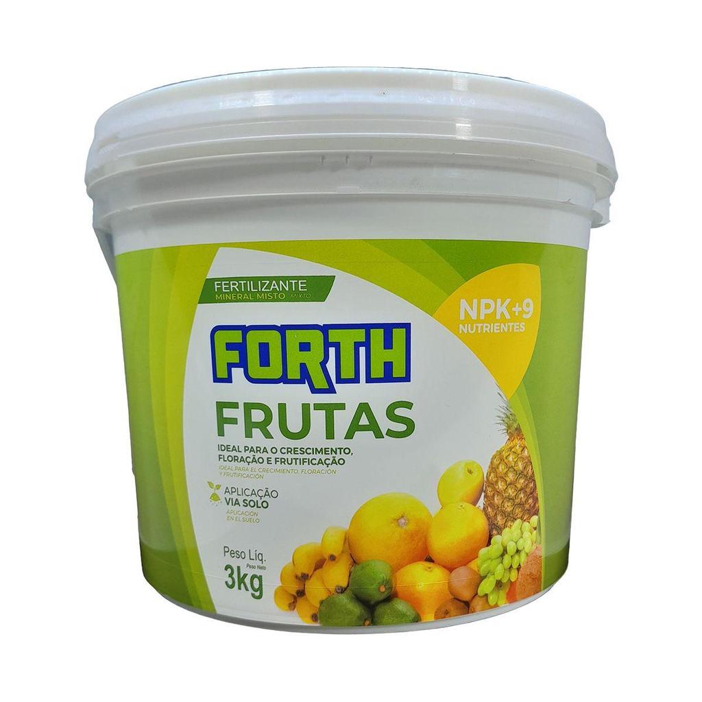 Forth Frutas Balde 3 Kg Npk+9 Nutrientes Floraçã