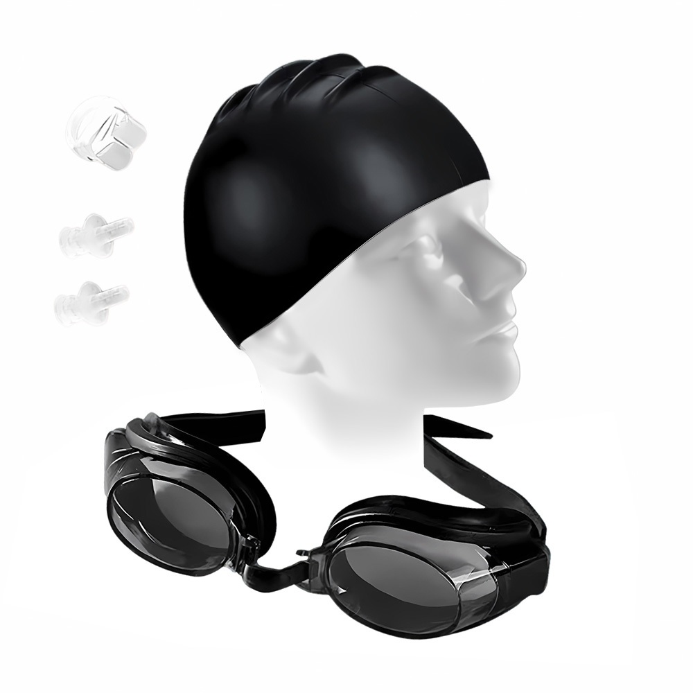 Kit Natação Óculos Classic Proteção UV + Touc