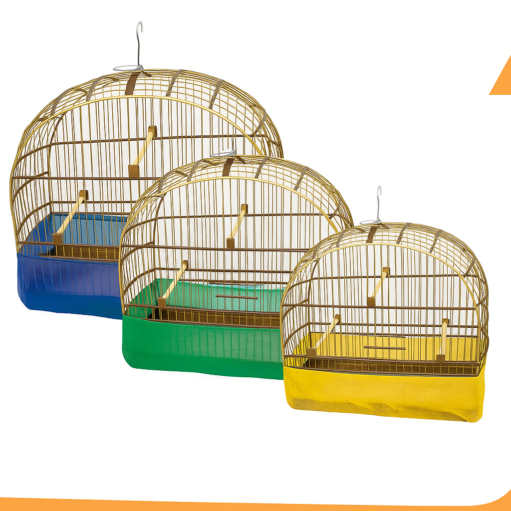 Capa de gaiola com 2 unidades