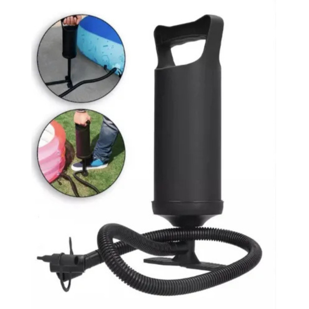 Bomba De Ar Manual Inflador Portátil Dia a Dia Pa