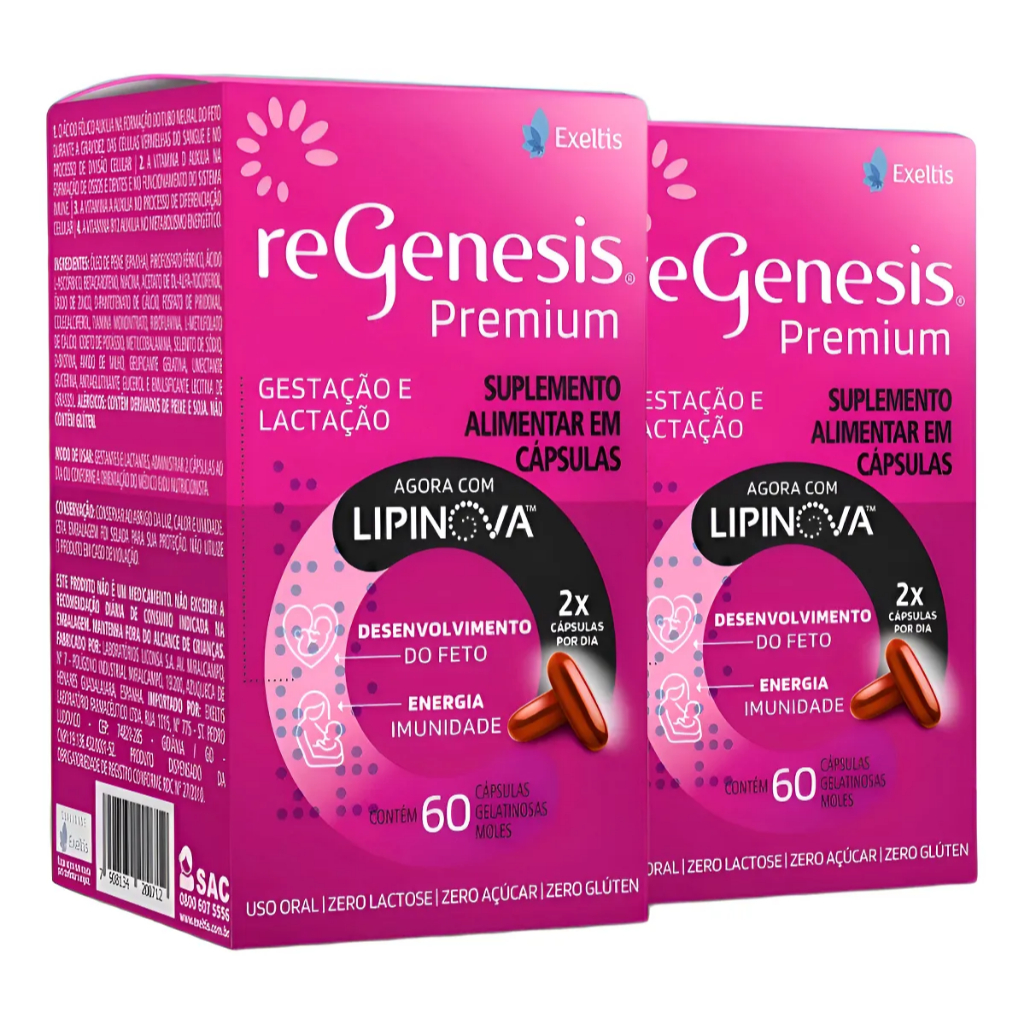 Regenesis Premium – 120 Cápsulas – Su