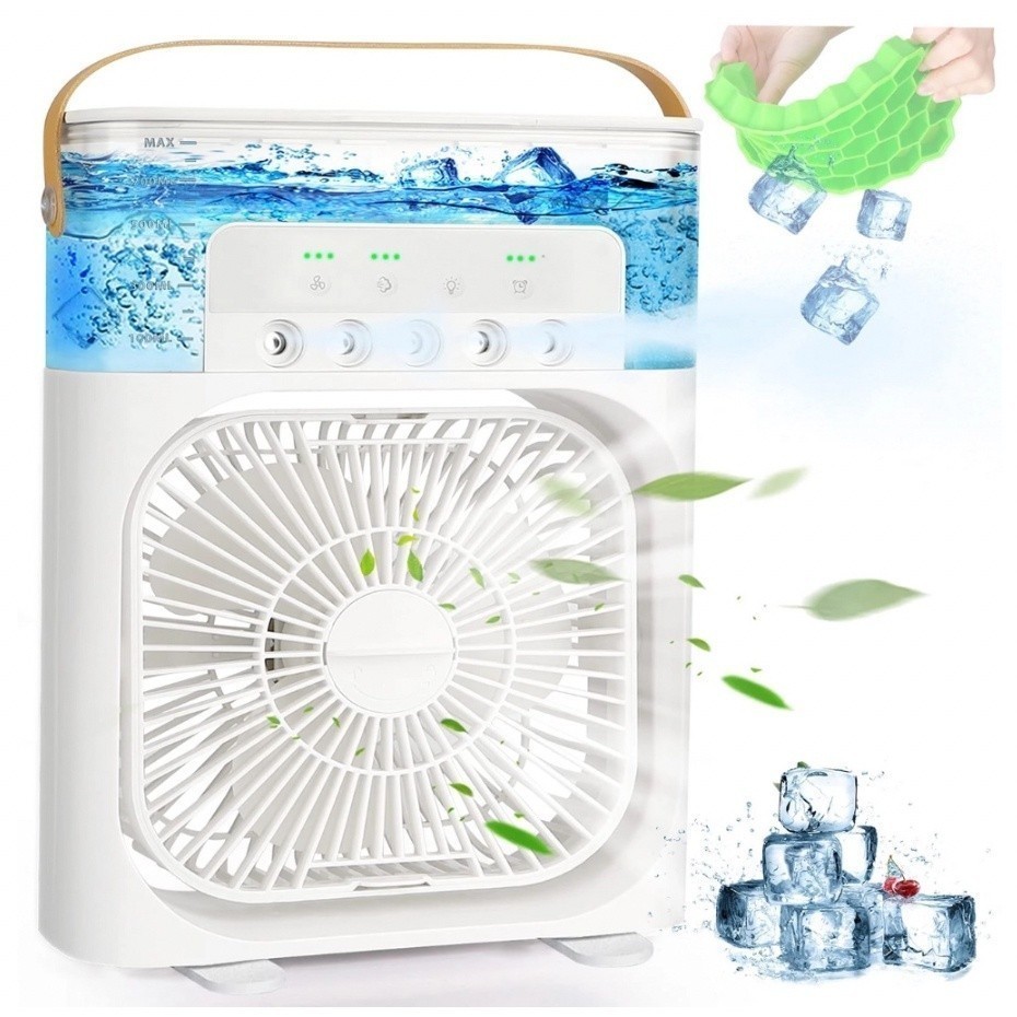 Ventilador Refrigerador De Ar Condicionado Umidifi