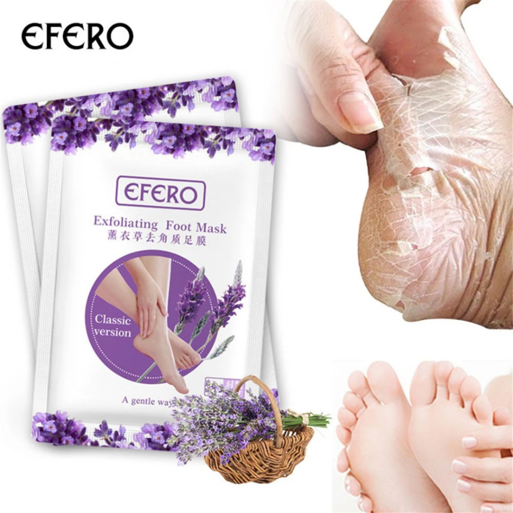 Máscara Esfoliante para Pés 1 Par Foot Mask Hidr