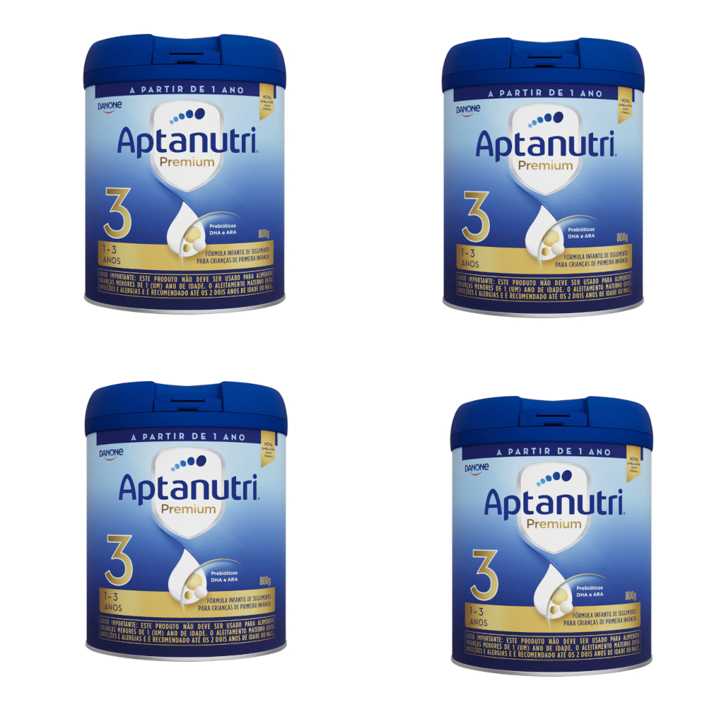 KIT C/4 latas Aptanutri PREMIUM 3 800 gr