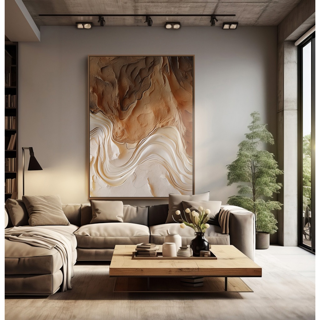 Quadro Abstrato Para Sala Decorativo Quadro Com Mo