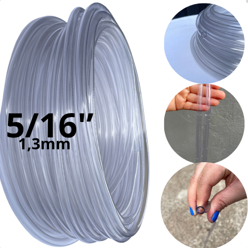 Mangueira De Nível Siliconada 5/16 X 1,3mm 20m Re