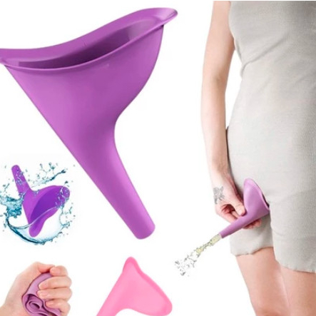 Silicone Portátil para Urinol Feminino Mictório 