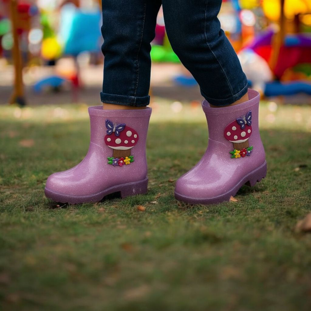 Galocha Infantil Menina  Bota Criança Leve Confor
