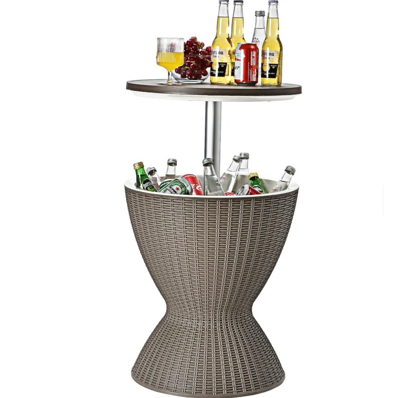 Mesa Champanheira Centro Cooler Caixa Térmica Sup