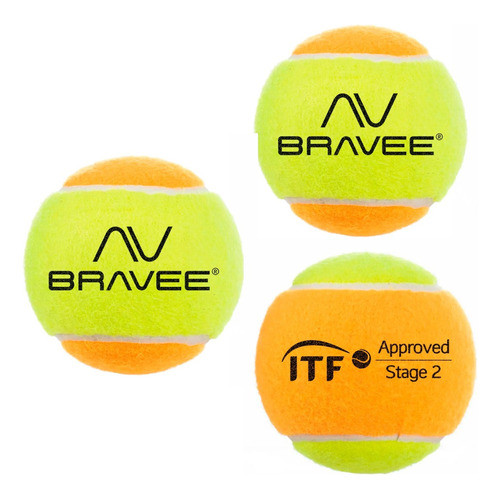 Bolinha Beach Tennis Bravee Oficial ITF Stag2 Prof