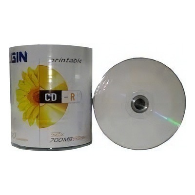 15 CD-R 700MB 52X Wide Inkjet Printable Elgin Bran