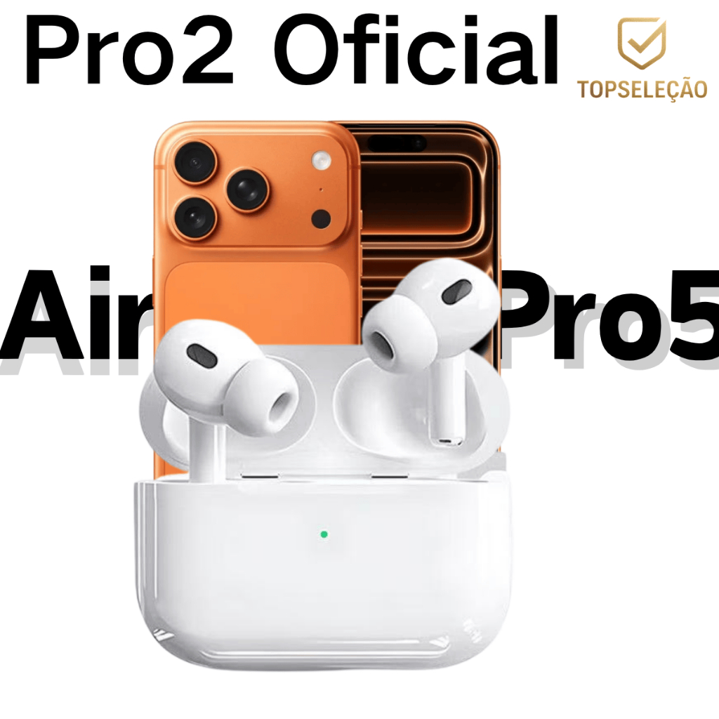 Fone Bluetooth Pro5 Premium | Imersão Total c Can