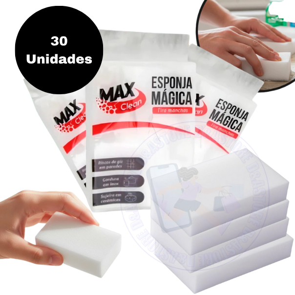 Esponja Mágica de Limpeza Multiuso Tira Mancha Se