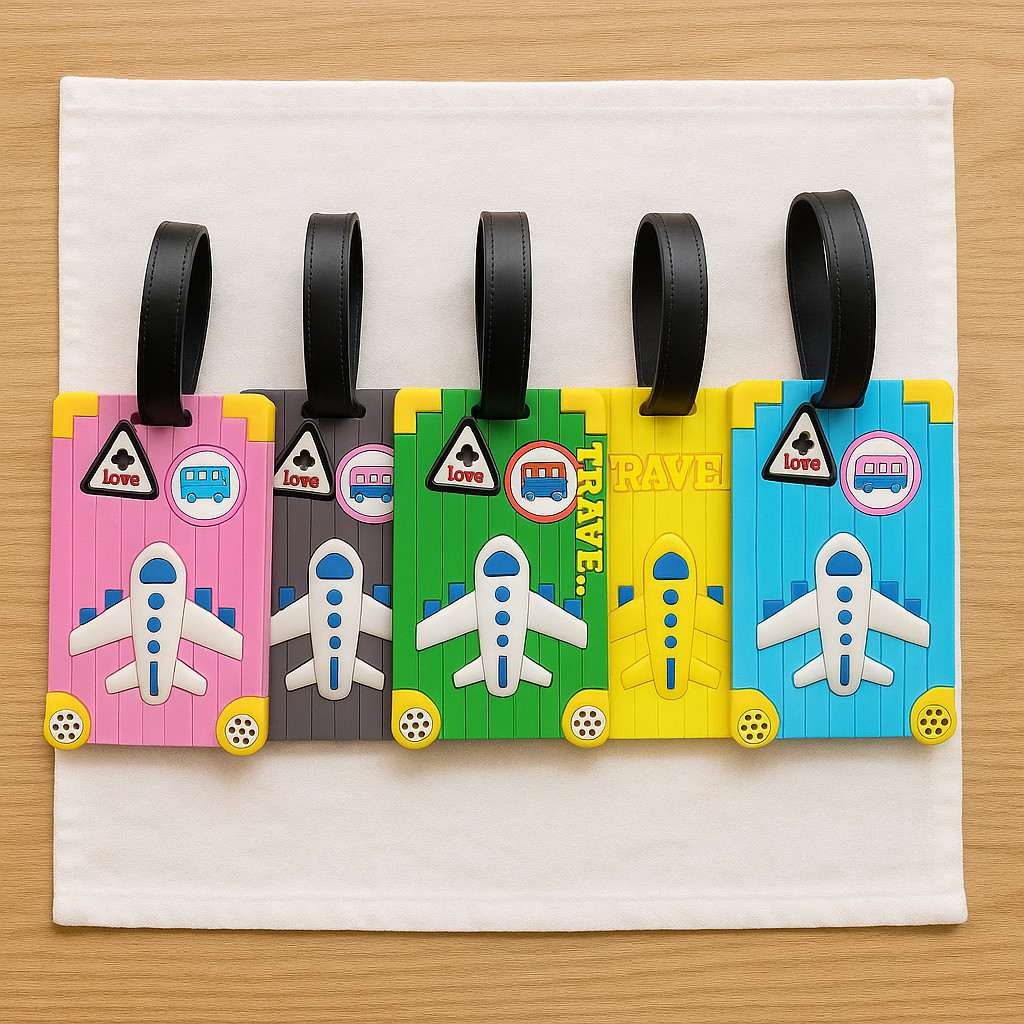 Kit Etiquetas de Bagagem Tag de Mala Identificador