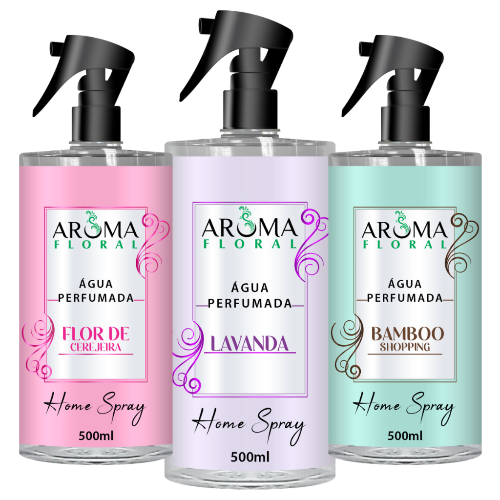 Aromatizador de Ambiente Tecidos Embalagem Home Sp