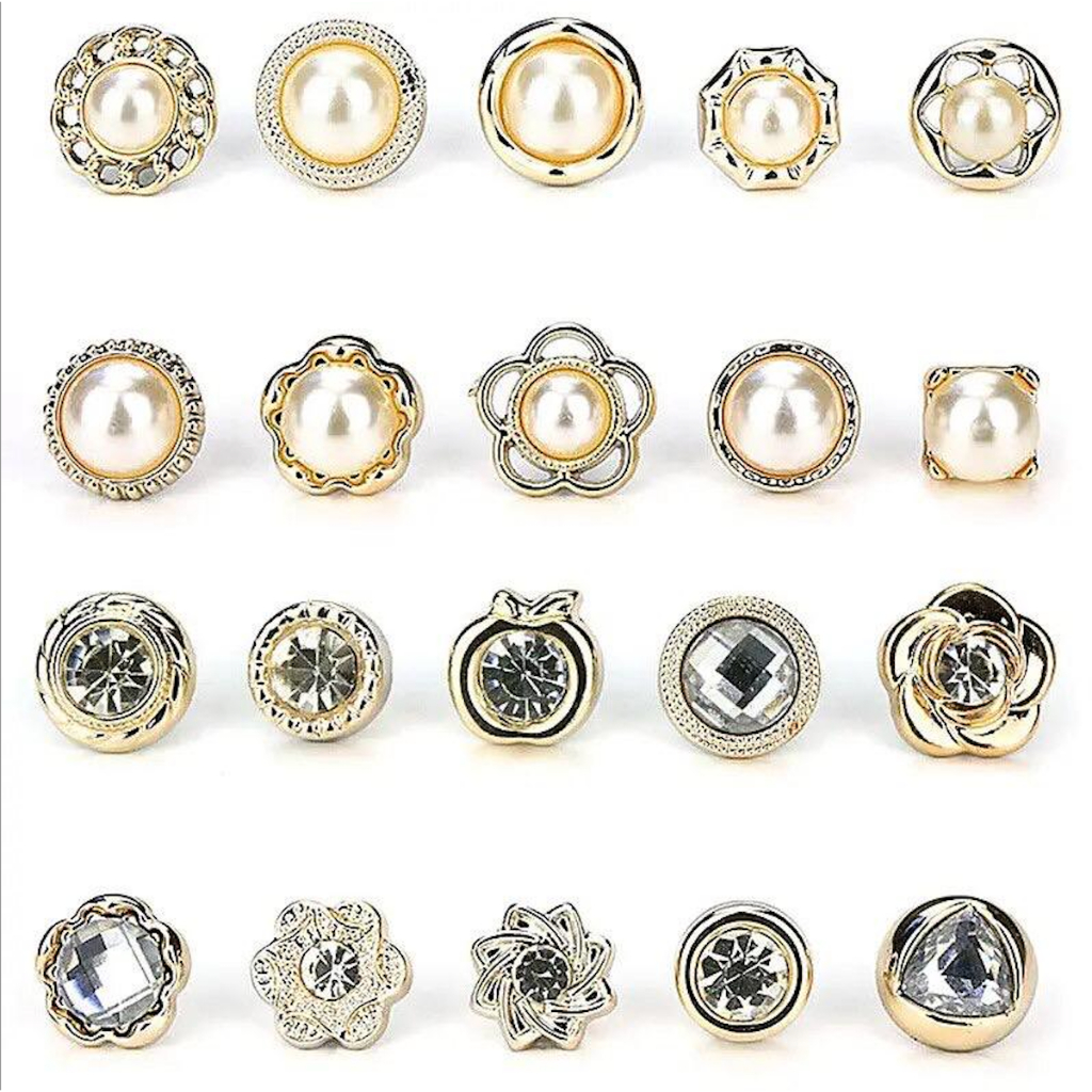 20 Peças Broche Pin Botton Para Roupa Sortidos P�