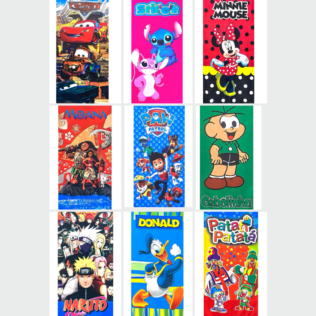 Toalha toalhinha pequena infantil de rosto mao esc