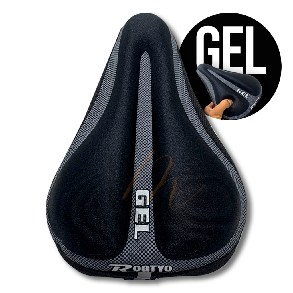 Capa De Banco Selim Bike Gel Silicone Confortável