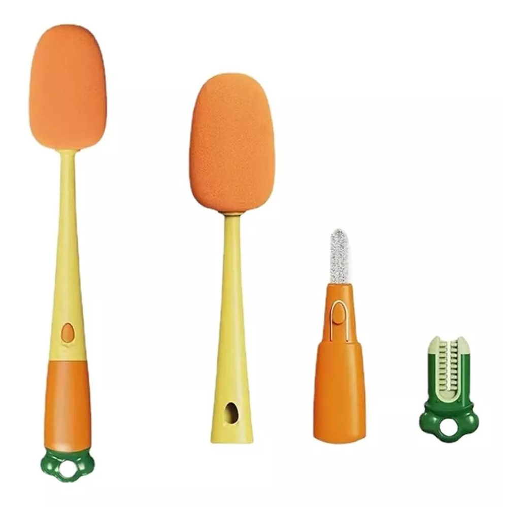 Escova De Limpeza 3 Em 1 Xícara Escova Removível