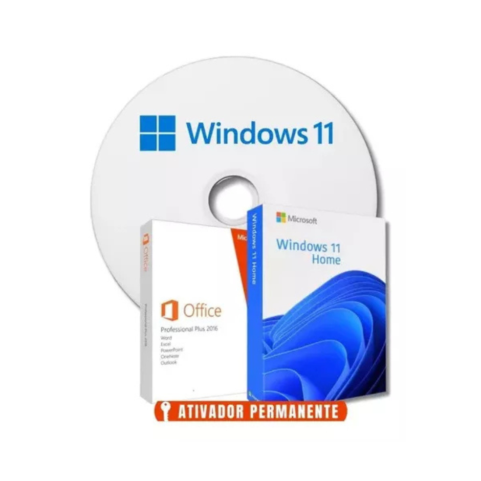 DVD Formatação Windows 11 Ativado Office 365 Pc/