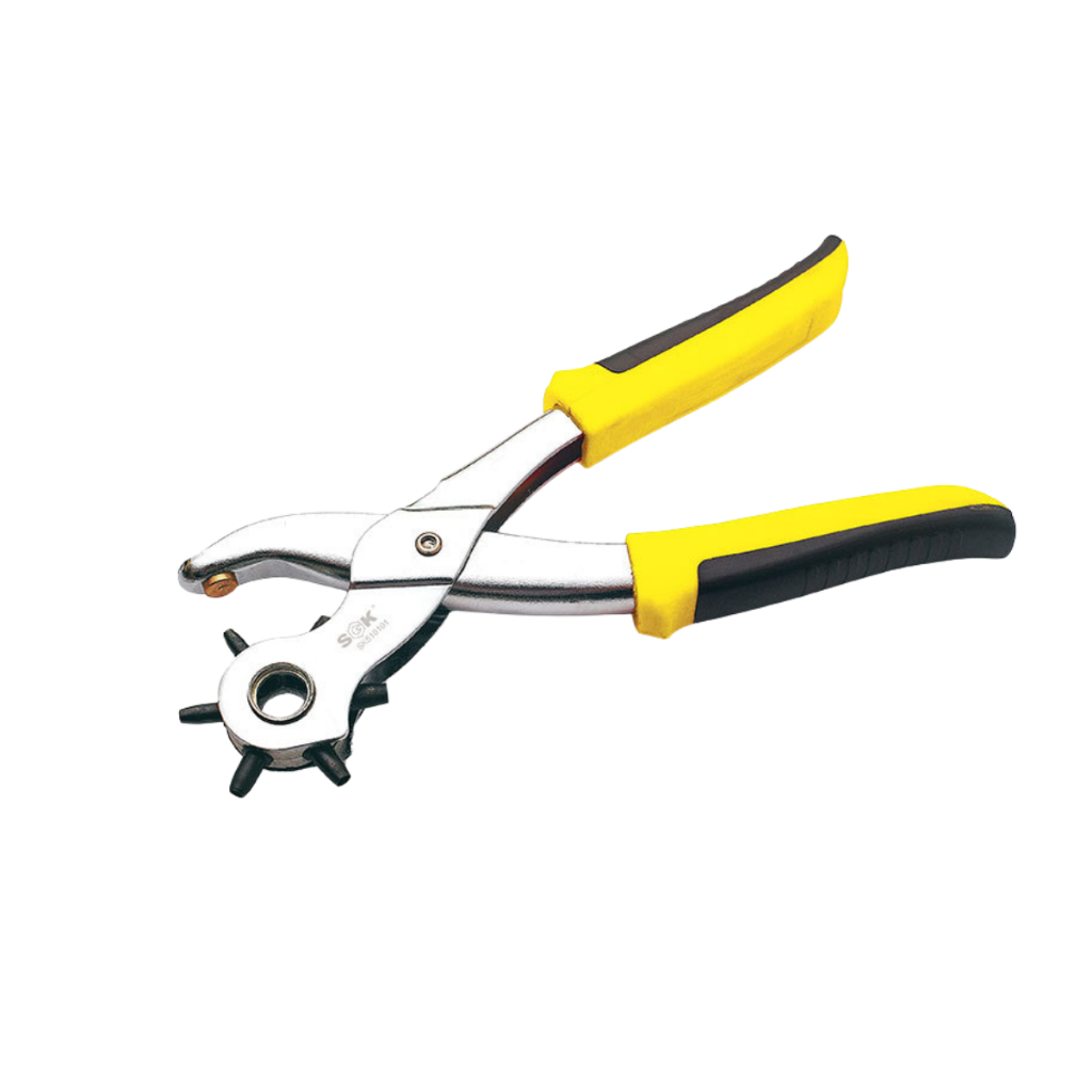 Alicate Vazador Furador Furar Couro Papelao Carton