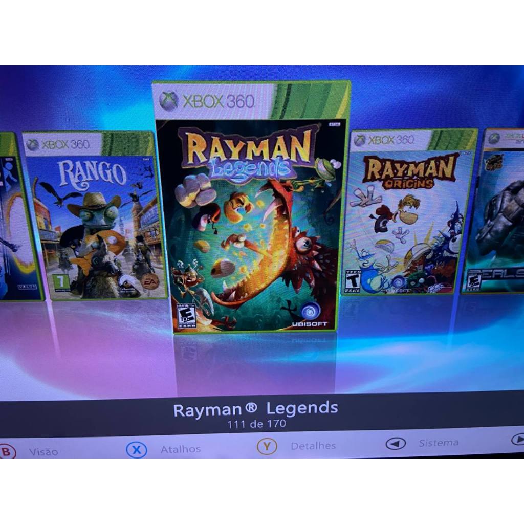 HD 500 gb com 170 jgs Infantis para XBOX 360 RGH/L